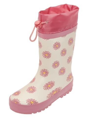 Playshoes Gummistiefel "Margeriten" in Rosa