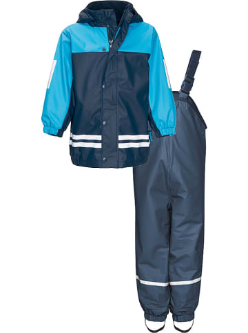 Playshoes 2tlg. Regenoutfit in Dunkelblau