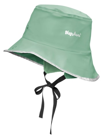 Playshoes Regenhut in Grün