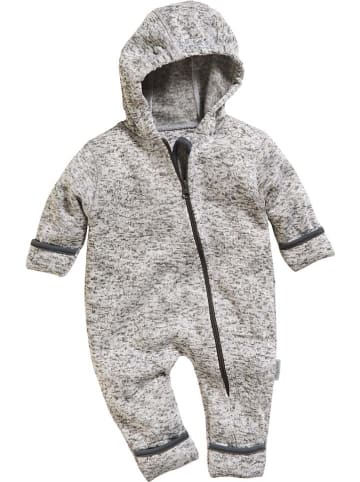 Playshoes Fleece-Overall in Grau