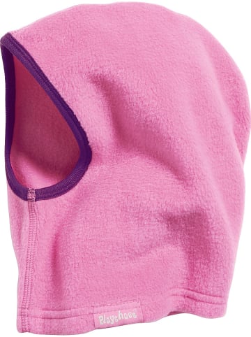 Playshoes Fleece-Sturmhaube in Rosa