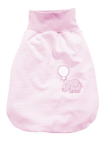 Playshoes Strampelsack "Elefant" in Rosa