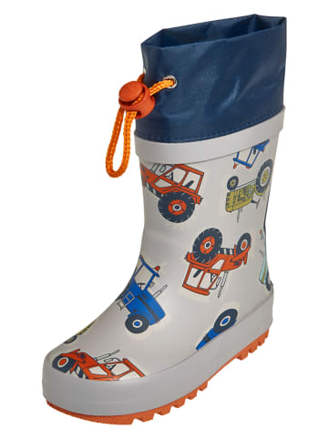 Playshoes Gummistiefel "Traktor" in Grau