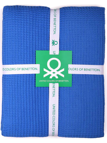 Benetton Plaid in Blau