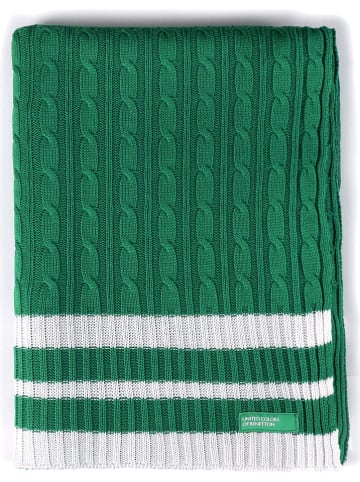 Benetton Pled w kolorze zielonym
