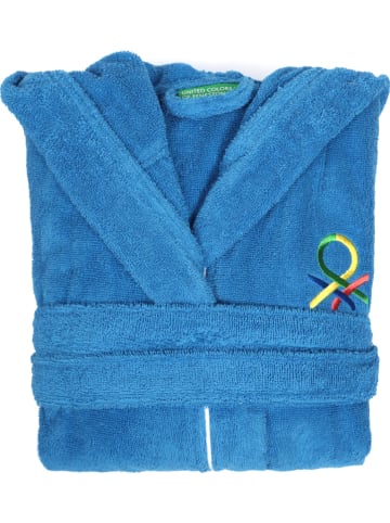Benetton Kinder-Bademantel in Blau