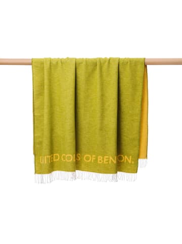Benetton Wohndecke in Gelb