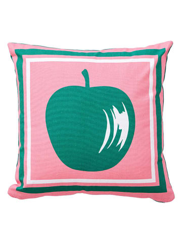 Benetton Kissen in Rosa/ Grün