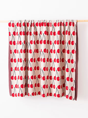 Benetton Woondeken rood/crème - (L)190 x (B)140 cm