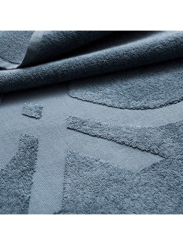 Benetton Badvorleger in Graublau - (L)80 x (B)50 cm