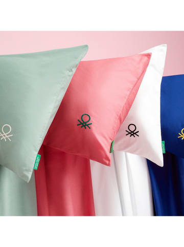 Benetton 4-delige set: bedlaken en kussenslopen roze