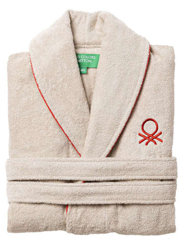 Benetton Bademantel in Beige