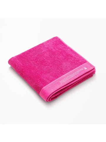 Benetton 2-delige handdoekenset roze