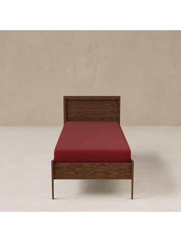 Benetton Prześcieradła (2 szt.) w kolorze czerwonym na gumce