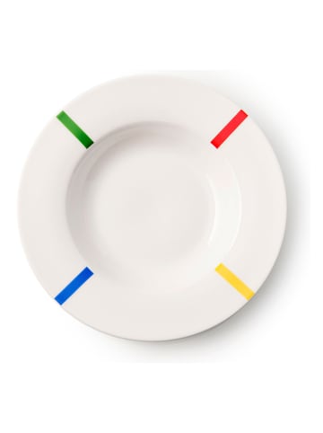 Benetton 12-delige tafelserviesset wit/meerkleurig