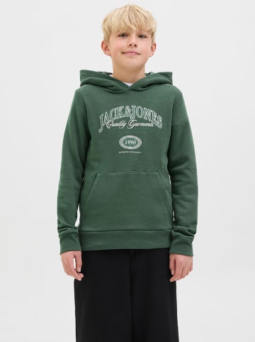 JACK & JONES Junior Hoodie ''Ari'' in Grün
