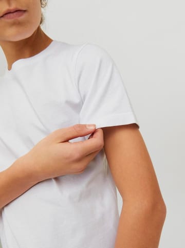 JACK & JONES Junior Koszulka w kolorze białym