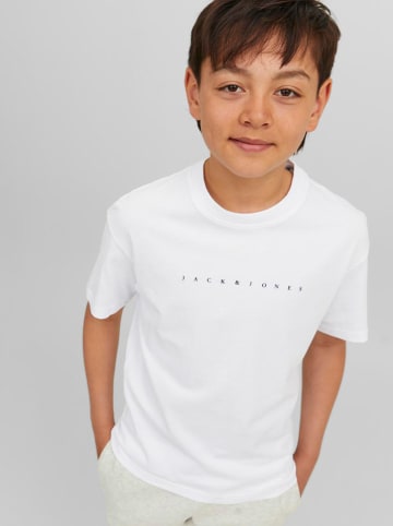 JACK & JONES Junior Koszulka w kolorze białym