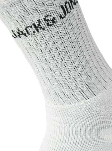 JACK & JONES Junior Skarpety (5 par) w kolorze białym