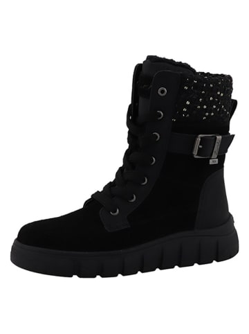 Lurchi Leder-Boots "Victoria 1" in Schwarz