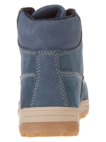 Lurchi Leder-Boots "Torge Tex" in Blau