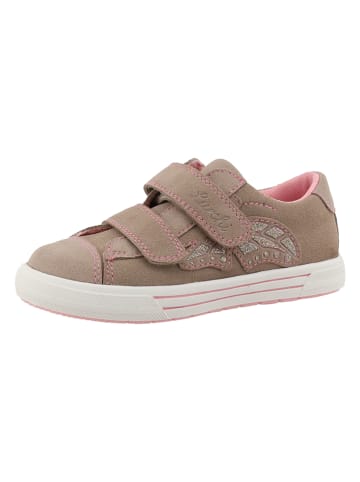 Lurchi Leder-Sneakers "Bikira" in Hellbraun