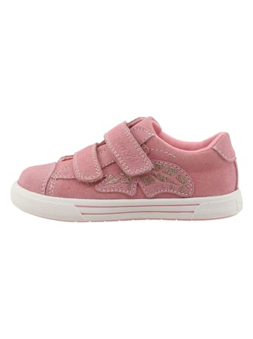 Lurchi Leder-Sneakers "Bikira" in Rosa