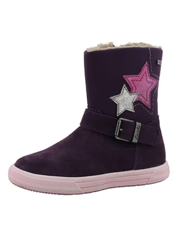 Lurchi Leder-Winterboots "Baila" in Lila