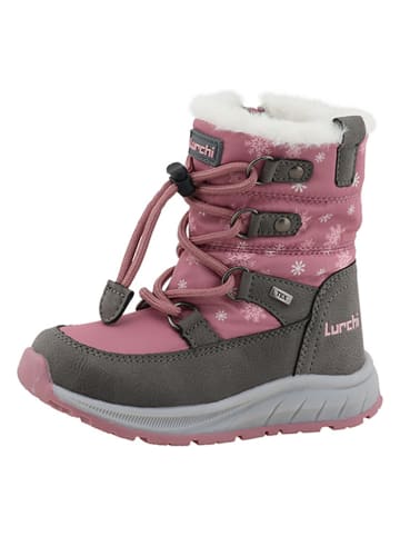 Lurchi Winterstiefel "Aria" in Rosa/ Grau