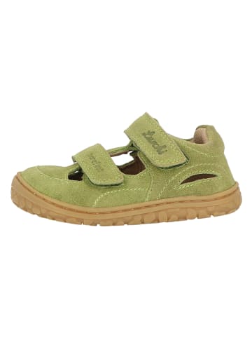 Lurchi Leder-Barfußschuhe "Nando" in Khaki