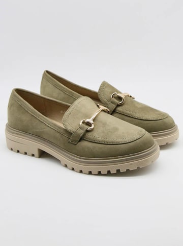 Bellucci Mokassins in Khaki