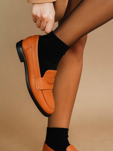 Bellucci Mokassins in Orange