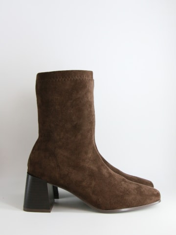 Bellucci Botki w kolorze czarno-brązowym