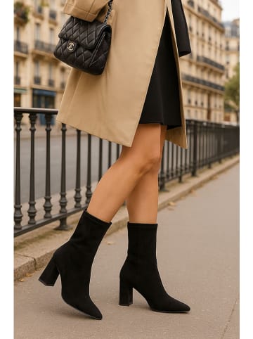 Belluci Botki w kolorze czarnym