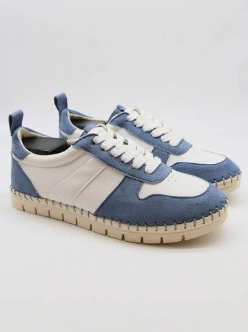 Bellucci Sneakers in Blau/ Weiß