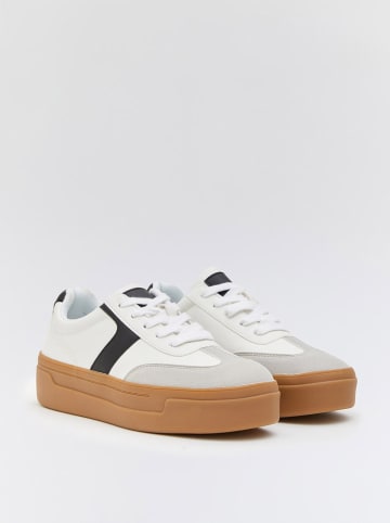 Bellucci Sneakers in Weiß/ Schwarz/ Grau