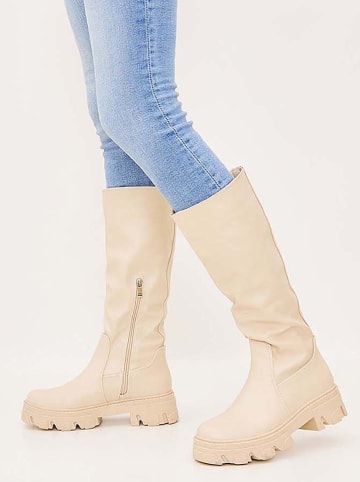 Bellucci Stiefel in Beige