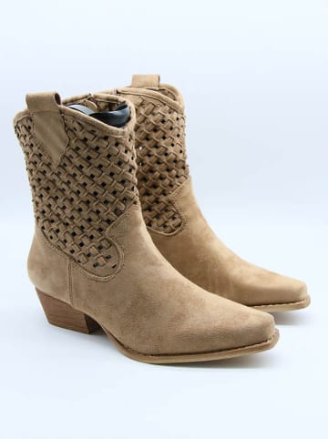 Bellucci Westernstiefel in Hellbraun