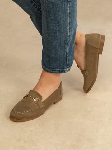 Bellucci Mokassins in Khaki