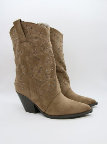 Bellucci Westernstiefel in Khaki