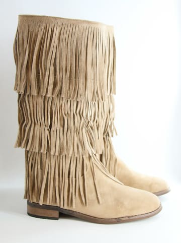 Bellucci Stiefel in Beige