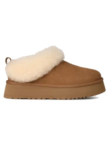 UGG Leder-Boots "Tazzelle" in Hellbraun