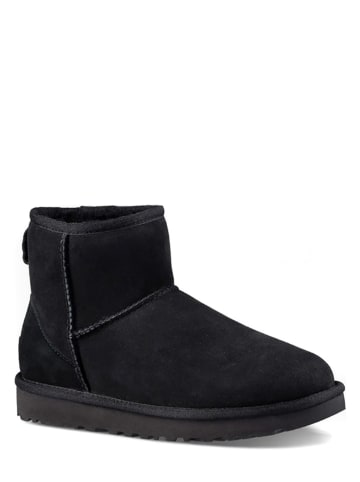 UGG Lammfell-Winterboots "Classic Mini II" in Schwarz
