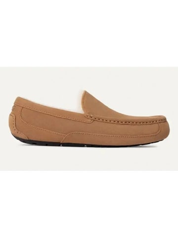 UGG Skórzane slippersy "Ascot" w kolorze jasnobrązowym