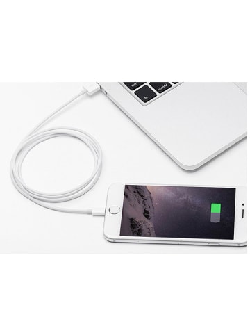SWEET ACCESS Lightning-Kabel in Weiß - (L)300 cm