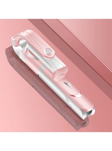 SWEET ACCESS Selfie-stick Bluetooth w kolorze jasnoróżowym