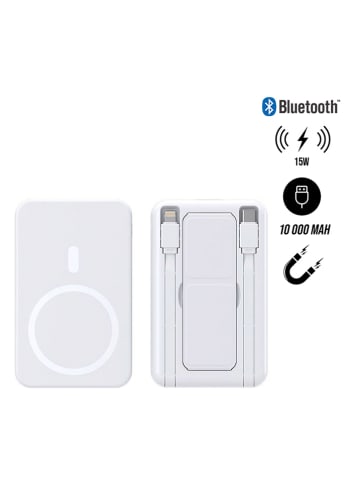 SWEET ACCESS Powerbank w kolorze białym - 10.000 mAh