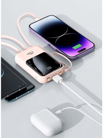 SWEET ACCESS Powerbank w kolorze jasnoróżowym - 20.000 mAh