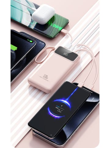 SWEET ACCESS Powerbank w kolorze jasnoróżowym - 10.000 mAh