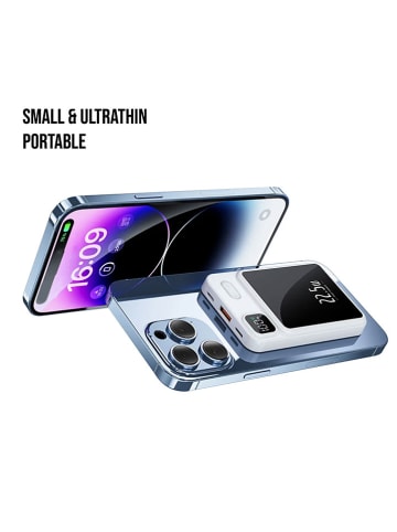 SWEET ACCESS Powerbank w kolorze białym - 10.000 mAh